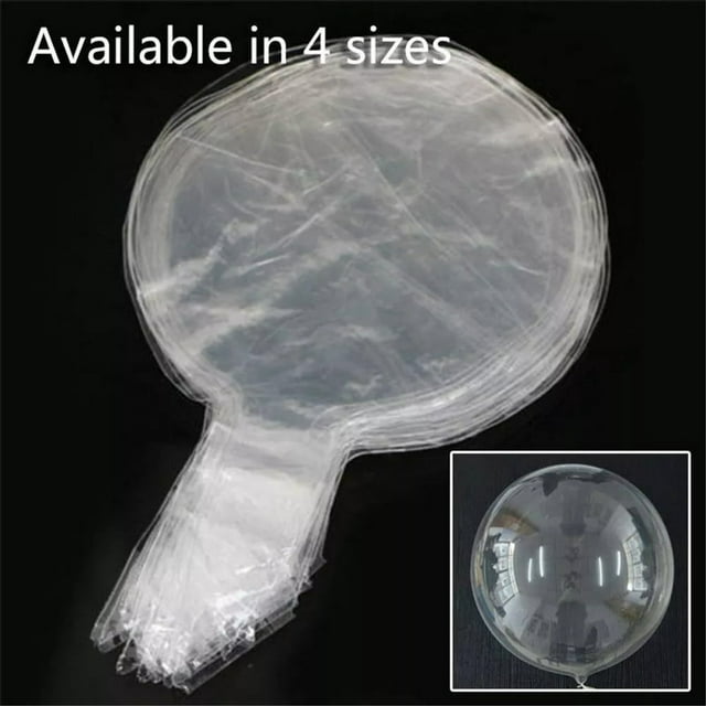 10Pcs Gonflables à la Main Transparent Ballon de Dessin Animé Enfants Jouet