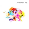 thumbnail image 4 of 100PCS Colorful Feathers for DIY Crafting 5-8cm Soft Native Feathers for Kids Handmade Wedding Home Party Decorations Feather Mask Windbell, 4 of 4