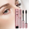 thumbnail image 5 of LEBONYARD 2pcs 9g 2-in-1 4D Silk Fiber Mascara, 5X Lengthening Sweatproof Natural Thickening No Clumping Eye Makeup, 5 of 5
