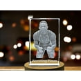 thumbnail image 3 of Wrestling Player 3D Engraved Crystal 3D Engraved Crystal Keepsake/Gift/Decor/Collectible/Souvenir, 3 of 5