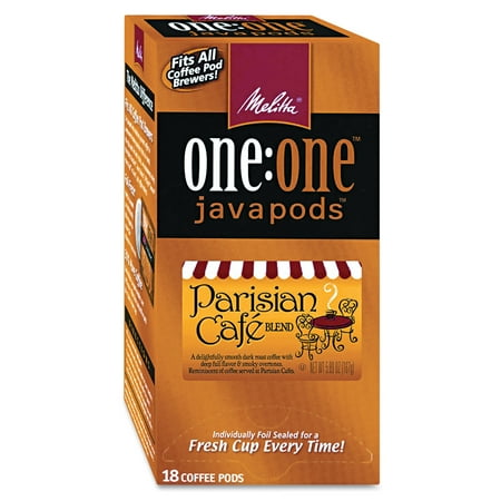 Melitta One: One Coffee Pods, Parisian Cafe, 18 Pods/Box