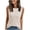 Beige, variant on Women's Ribbed Knit Sleeveless Tank Top, Casual Crew Neck Loose Fit Summer Blouse, Lightweight Soft Knit Daily Shirt