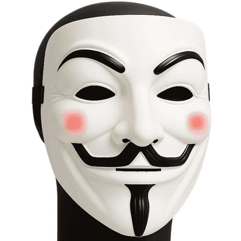Premium Hacker Anonymous Style Masks Inspired by Project Zorgo