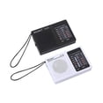 thumbnail image 4 of Mini Radio Receiver Retro Radio Versatile FM AM Full-Wave Band Portable Radio for Outdoor Camping, 4 of 5