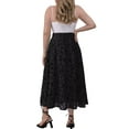 thumbnail image 4 of FOLUNSI Women Plus Size Double Layer Plush Mesh Long Maxi Skirt m-4xl, 4 of 6
