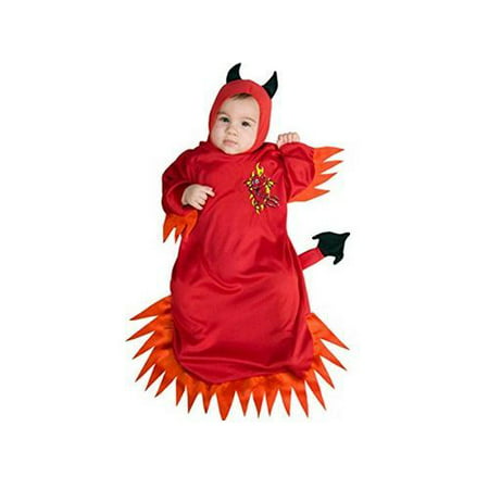 Little Devil Baby Bunting Costume, Newborn.