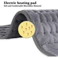 thumbnail image 2 of Electric Heating Pads Heated Pad For Back Pain Muscle Pain Relieve Dark Green S, 2 of 4
