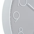 thumbnail image 3 of La Crosse Clock Co. 12-inch Everly Gray Silent Quartz Analog Clock, 404-3831-Int, 3 of 6