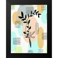 thumbnail image 2 of Bolokofsky, Ronald 12x14 Black Modern Framed Museum Art Print Titled - Botanical Abstract 333, 2 of 5