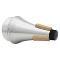 thumbnail image 3 of Tube  Trumpet Straight Mute Sourdine Aluminum Alloy Silver Color, 3 of 6