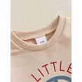 thumbnail image 6 of Toddler Baby Boys Summer Outfits 3 6 12 18 24 Months 2T 3T Letter Car Print Round Neck Short Sleeve T-Shirts Elastic Waist Shorts 2Pcs Clothes Set, 6 of 9