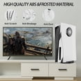 thumbnail image 2 of Carcasa brillante con rejillas de ventilación para PS5 Disc Edition: repuesto de la cubierta lateral de la consola PlayStation 5 en ABS electrochapado en color, 2 of 8