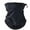 Black, variant on Kumdkd Multifunctional Neck Warmer - Polar Fleece Windproof, Adjustable Drawstring, Covers Neck/Mouth/Ears, Ski/Cycling/Running Gear, 25x30cm