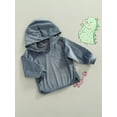 thumbnail image 3 of xiaxaixu Children Pullover, Solid Color Long Sleeve Tops for Boys and Girls, 3 of 9