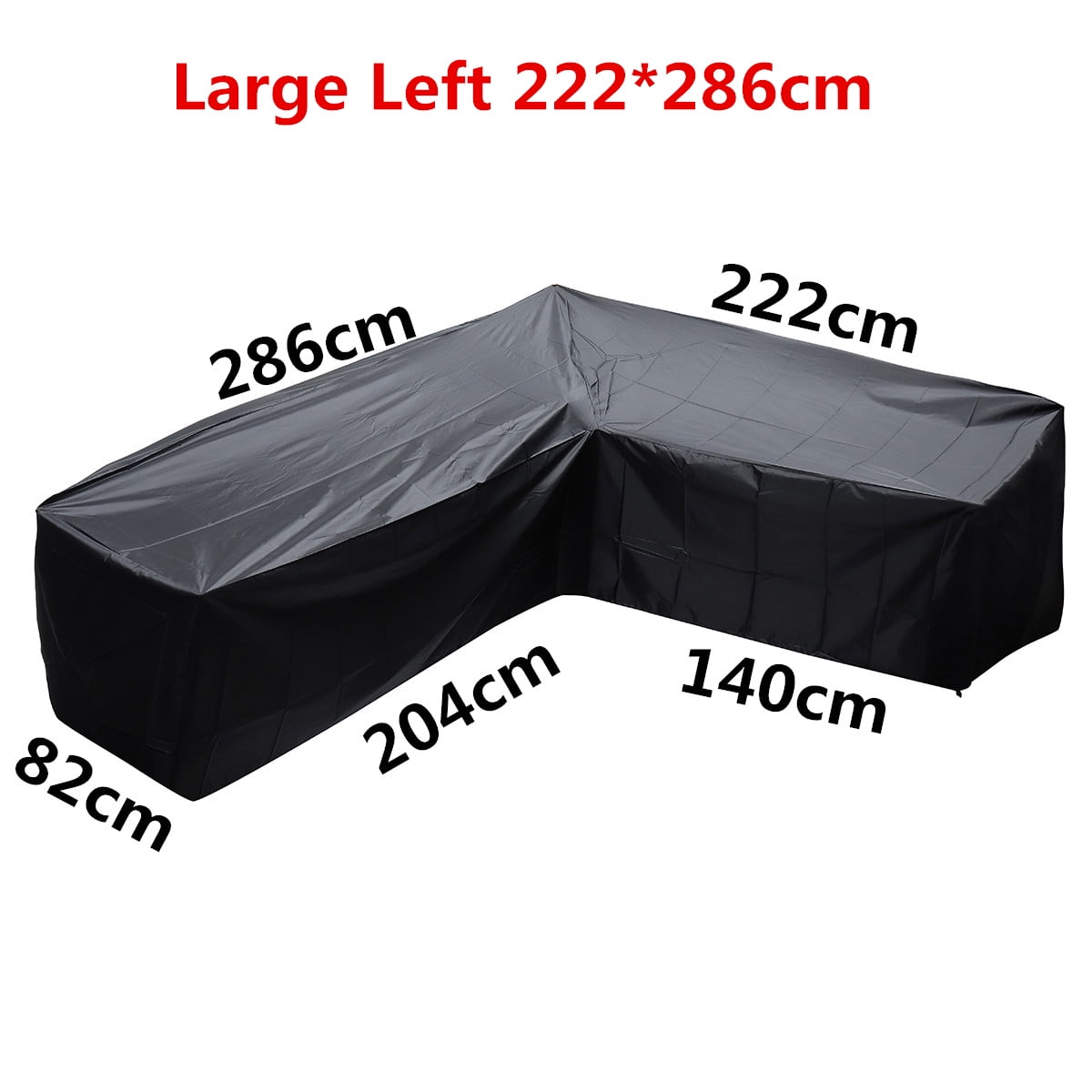 Waterproof Polyester L Shape Outdoor Garden Furniture Sofa Patio Cover