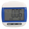 thumbnail image 1 of Walking Pedometer Large LCD Display Step Calorie Distance Counter with Clip for Seniors Adults Exercise Blue, 1 of 4