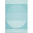 thumbnail image 2 of Mark&Day Outdoor Rugs, 6x9 Heathr Modern Beige Area Rug, Non Shedding Blue Beige Patio, Porch, Deck, Bedroom, Living Room or Kitchen (5'11" x 8'10"), 2 of 7