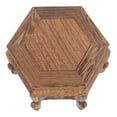 thumbnail image 4 of Base de madera para maceta con pedestal, pedestal de exhibición de madera para jardineras., 4 of 8