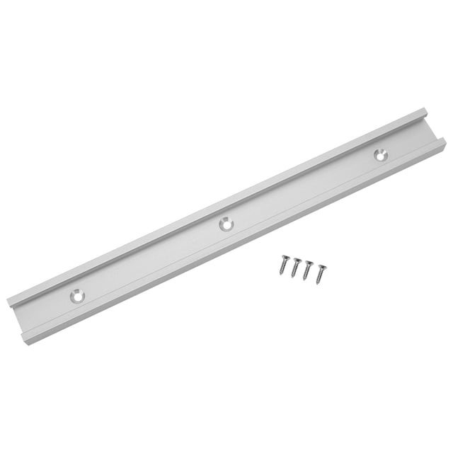 Aluminum Alloy t slot Miter Track Jig Non Porous Slide Slab Fixture Woodworking Tool (500mm)