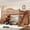 Walnut + MDF + Pine + Plywood + Full, variant on Twin Loft Bed with Storage Stairs, Slide & Built-in Wardrobe, Stylish High Guardrail,wood Loft Bed Frame for Bedroom,dorms,guests. Walnut