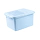 thumbnail image 3 of Caja sellada para almacenar arroz, dispensador de arroz sólido para harina, comida para gatos y perros. Azul, 3 of 9