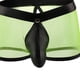 thumbnail image 3 of Calzoncillos de hombre Ropa interior Pantalones cortos de lencería de tiro medio Pantalones cortos de malla suave transparente L Macarena Calzoncillos para hombre, 3 of 8