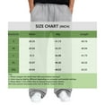 thumbnail image 2 of Resicozy Mens Baggy Sweatpants Drawstring Waist Uncuffed Wide Leg Sweatpants Casual Loose Fit Solid Color Joggers with Pockets Light Gray 2XL, 2 of 4