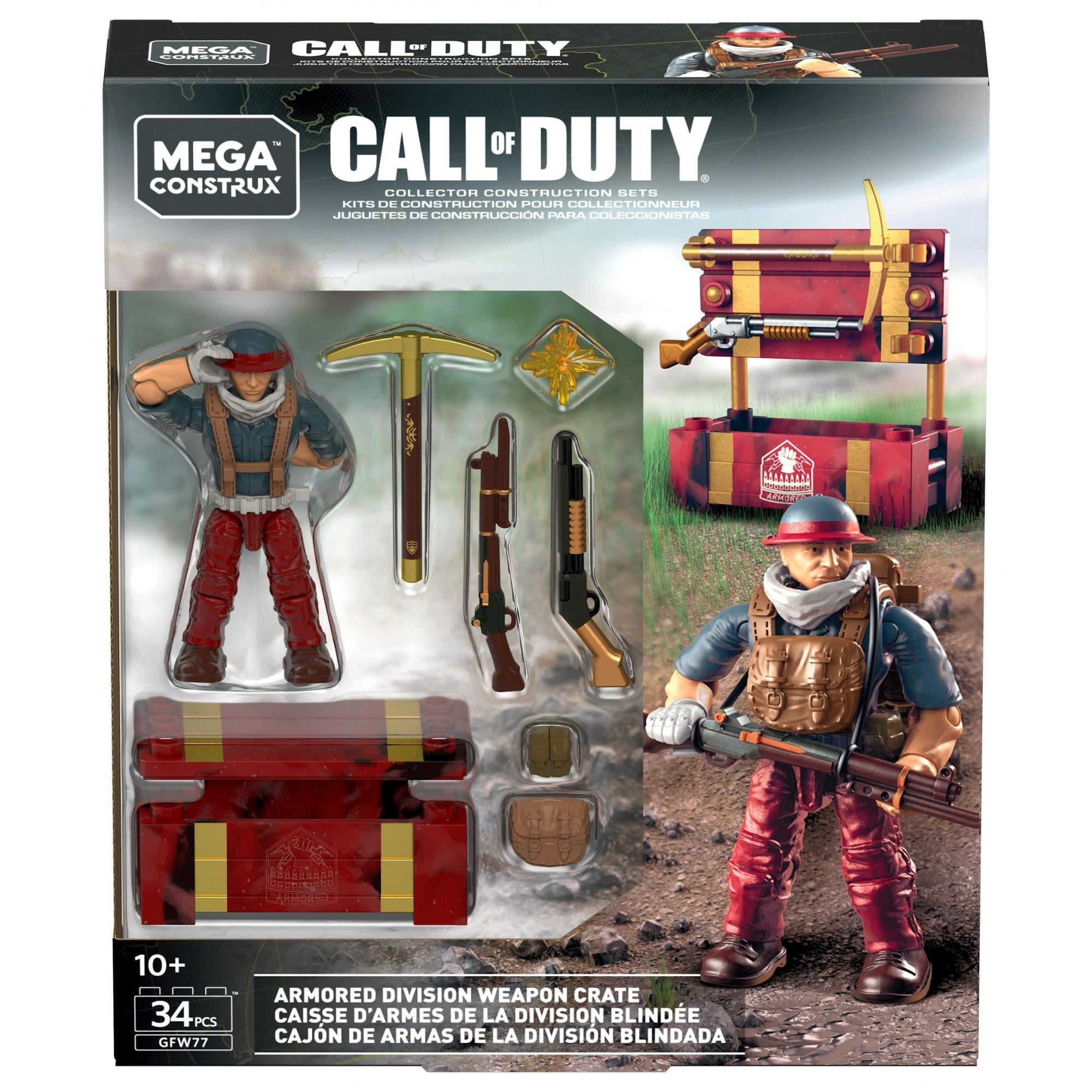 Call of Duty COD Mega Construx Set #FMG16 Legends Checkpoint Charge WWII NIB 