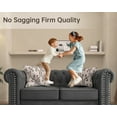 thumbnail image 6 of Morden Fort Linen Loveseat for Living Room Furniture Sets, Fabric Couch Gray, 6 of 9