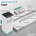 thumbnail image 4 of Aire Acondicionado y Calefactor Portátil 10000 BTU SereneLife, Mini AC con Deshumidificador y Ventilador, Cobertura de 42 m², Incluye Control Remoto y Kit de Montaje para Ventana, 4 of 7