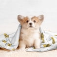 thumbnail image 4 of Naloa Bee Dog Blanket, 3 Sizes Cat Blanket for Indoor Cats Large Medium Small Dog Gifts-Medium, 4 of 8