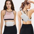 thumbnail image 2 of HAHDAXIA HVJCEZ Sacs Banane pour Femmes Hommes, Sac de Taille Mode Mini Bandoulière Ajustable pour Course, Randonnée et Voyage, Blanc, 8 Pouces X 5 Pouces X 2 Pouces, 2 of 6
