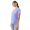 thumbnail image 6 of Athletic Works Women's and Women's Plus Core Active Short Sleeve V-Neck T-Shirt, Sizes XS-4X, 6 of 7