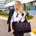 thumbnail image 4 of Lovevook Laptop Tote Bag for Women, Lightweight Pu Leather Work Tote Bag with Clutch Purse, Large Computer Bag Briefcase Fit for 15.6" Laptop, 4 of 8
