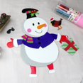 thumbnail image 3 of putnchl Christmas Creative Refrigerator Magnet Cartoon Santa Claus Snowman Magnetic Soft Magnetic Refrigerator Magnet, 3 of 3