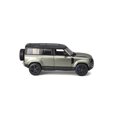 thumbnail image 4 of 2022 Land Rover Defender 110, Silver Green SUV - Bburago 21101GN - 1/24 Scale Diecast Model Car, 4 of 6