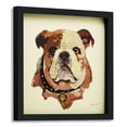 thumbnail image 4 of Empire Art Direct English Bulldog Pup Dimensional Collage Framed Graphic Art Under Glass Wall Art, 17" x 17" x 1.4", Ready to Hang, 4 of 6