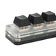 thumbnail image 4 of Teclado mecánico con una mano, teclado pequeño de 3 teclas, teclado pequeño, teclado mecánico pequeño, tecnología innovadora, 4 of 8