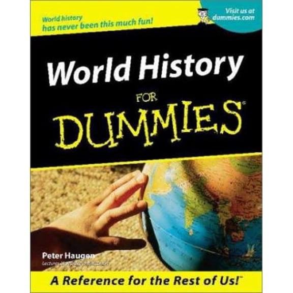 Pre-Owned World History for Dummies (Paperback) 0764552422 9780764552427