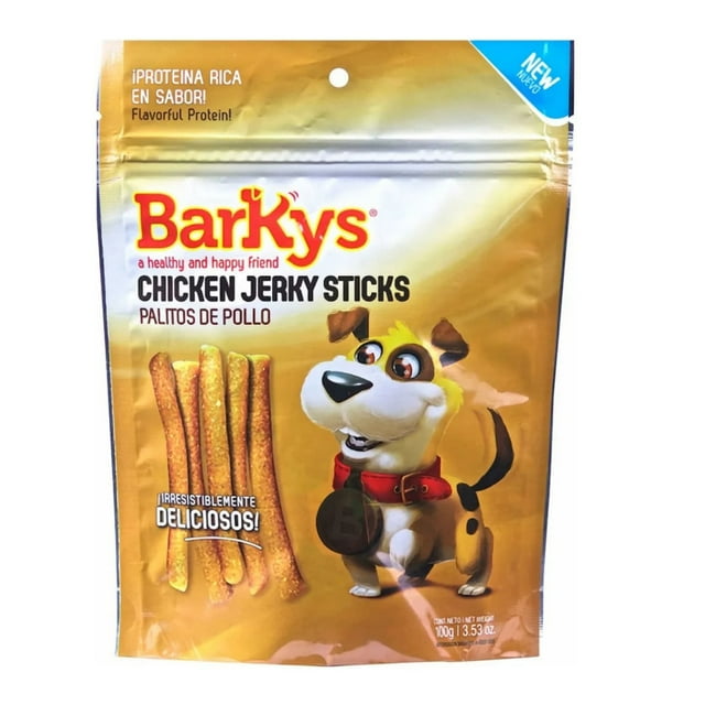 Premios Barkys Jerky Sticks De Pollo 100 G