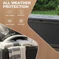 thumbnail image 2 of Outdoor Storage Box 55 Gallon Deck Box (Indoor & Outdoor) Lockable UV Resistance Waterproof Resin Storage Bin Storage Box for Outdoor,Patio Storage(Black) : Patio, Lawn & Garden, 2 of 10