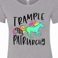 thumbnail image 4 of Inktastic Women's Rights Trample the Patriarchy Women's T-Shirt, 4 of 5