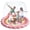 Pink, variant on Splash Pad for Kids & Dogs, 68" Non-Slip Water Play Mat, Educational Spray Pool with Letters & Numbers, Blue Sealife Design