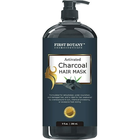 Activated Charcoal Hair Mask 9 Fl Oz Restorative Hair Mask