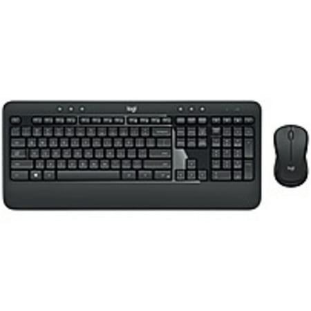 Logitech Mx518 Dpi - Refurbished Logitech MK540 Wireless Keyboard Mouse Combo - USB Wireless RF Keyboard - Black - USB Wireless RF Mouse - Optical - 1000 dpi - 3 Button - Scroll Wheel - QWERTY - Black - Media Player,