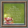 thumbnail image 3 of Wife Friend Love, Romantic Gift for Wife, Picture Frame, 10x10 8635, 3 of 6