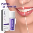 thumbnail image 2 of Jaysuing Purple Tooth Whitening Toothpaste For Cleaning Stains, Bad Breath Care For Gums White And White Toothpaste | |, 2 of 4