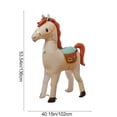 thumbnail image 3 of Large Inflatable Horse Balloon for Party Decorations & Festive Events | Plastic Horse Balloon Decor, 3 of 7