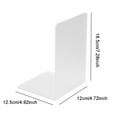thumbnail image 2 of BE-TOOL 1/5Pcs Acrylic Bookends Bookshelf Book Organizer for Home Bedrooms Offices Schools Decorative, 2 of 7
