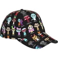 thumbnail image 3 of Dandys World Cap Printed Adjustable Baseball Hat Fan Cap for Men Women, 3 of 6